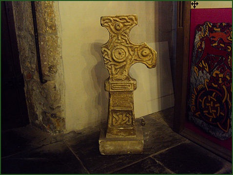 Cynibald's Cross, Lancaster Priory Church