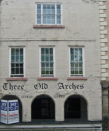 Three Old Arches, Chester