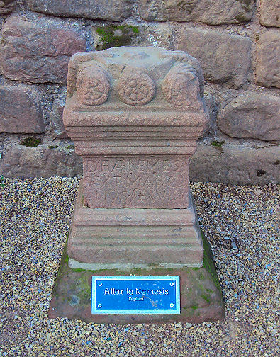 Shrine to Nemesis,  Roman Ampitheatre, Chester
