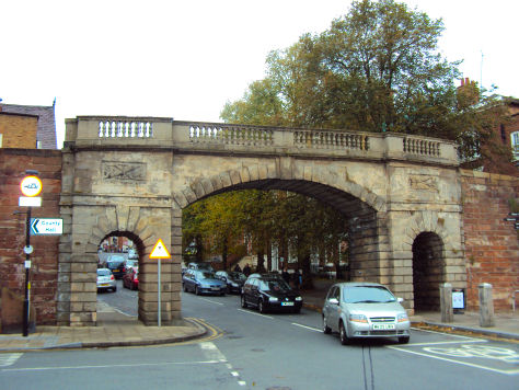 Bridgegate, Chester City Walls